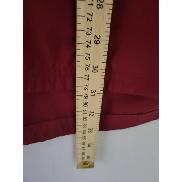 Adidas Mens XL Red Raglan Sleeve Quarter Zip Athletic Pullover Sports Training - Picture 9 of 10